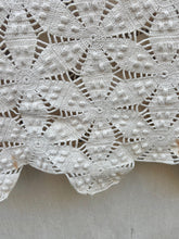 Load image into Gallery viewer, Antique Crocheted Coverlet