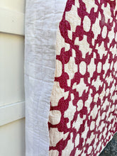 Load image into Gallery viewer, Vintage Quilt {burgundy}