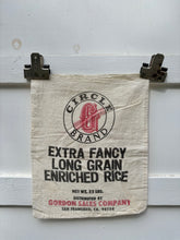 Load image into Gallery viewer, Vintage Rice Grain Sacks