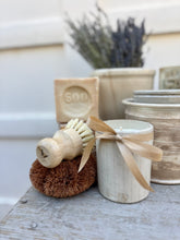 Load image into Gallery viewer, Antique Stoneware Marmalade Jar Candle -Oak Moss Scent