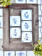 Load image into Gallery viewer, Individual Vintage Tiles {blue}