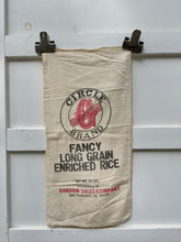 Load image into Gallery viewer, Vintage Rice Grain Sacks
