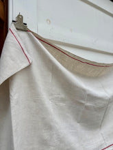 Load image into Gallery viewer, Antique French Linen Runner {red}