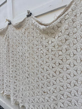 Load image into Gallery viewer, Antique Crocheted Coverlet