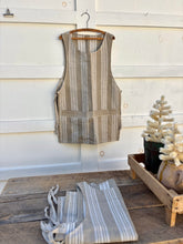 Load image into Gallery viewer, French Ticking Smock Apron {RESTOCK}