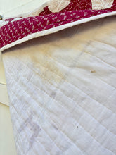 Load image into Gallery viewer, Vintage Quilt {burgundy}
