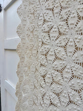Load image into Gallery viewer, Antique Crocheted Coverlet