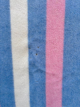 Load image into Gallery viewer, Vintage Wool Blanket {blue/pink}