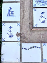 Load image into Gallery viewer, Individual Vintage Tiles {blue}
