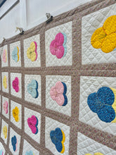 Load image into Gallery viewer, Vintage Pansy Quilt
