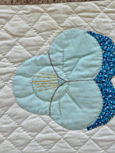 Load image into Gallery viewer, Vintage Pansy Quilt