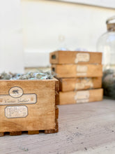 Load image into Gallery viewer, Medium Wooden Crate {Bee Theme}

