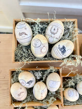 Load image into Gallery viewer, Antique Style Wooden Eggs {Set}
