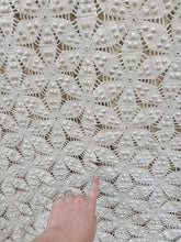 Load image into Gallery viewer, Antique Crocheted Coverlet
