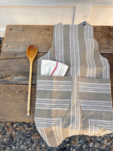 Load image into Gallery viewer, French Ticking Apron
