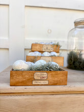Load image into Gallery viewer, Small Wooden Crate {Bee Theme}
