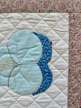 Load image into Gallery viewer, Vintage Pansy Quilt
