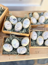 Load image into Gallery viewer, Antique Style Wooden Eggs {Set}
