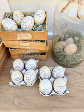 Load image into Gallery viewer, Antique Style Wooden Eggs {Set}
