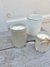 Load image into Gallery viewer, Antique Stoneware Marmalade Jar Candle -Oak Moss Scent
