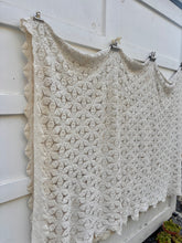 Load image into Gallery viewer, Antique Crocheted Coverlet
