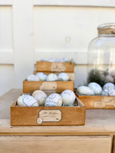 Load image into Gallery viewer, Small Wooden Crate {Bee Theme}
