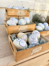 Load image into Gallery viewer, Small Wooden Crate {Bee Theme}
