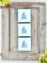 Load image into Gallery viewer, Individual Vintage Tiles {blue}

