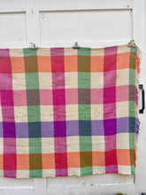 Load image into Gallery viewer, Vintage Wool Blanket {fringed}
