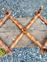 Load image into Gallery viewer, Antique French Faux Bamboo Rack
