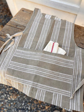 Load image into Gallery viewer, French Ticking Smock Apron {RESTOCK}
