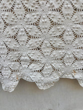 Load image into Gallery viewer, Antique Crocheted Coverlet
