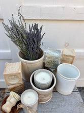 Load image into Gallery viewer, Antique Stoneware Marmalade Jar Candle -Oak Moss Scent
