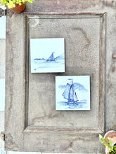 Load image into Gallery viewer, Individual Vintage Tiles {blue}
