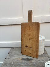 Load image into Gallery viewer, Vintage Wood Cutting Board {Handled}
