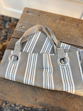 Load image into Gallery viewer, French Ticking Tote Bag
