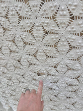 Load image into Gallery viewer, Antique Crocheted Coverlet
