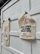 Load image into Gallery viewer, Vintage Rice Grain Sacks
