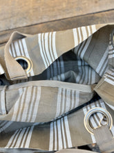 Load image into Gallery viewer, French Ticking Tote Bag

