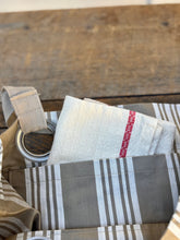 Load image into Gallery viewer, French Ticking Tote Bag
