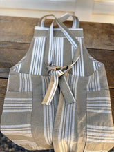 Load image into Gallery viewer, French Ticking Apron
