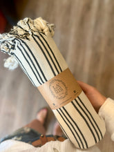 Load image into Gallery viewer, {RESTOCK} Natural Cotton Throw Blanket
